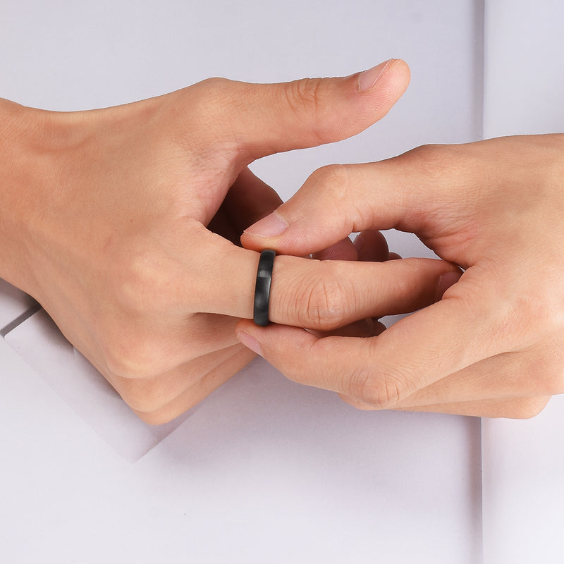 King Will BASIC&trade; 4mm tungsten ring
