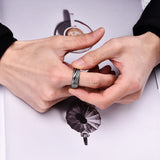 King Will DUO&trade; 8mm damascus ring