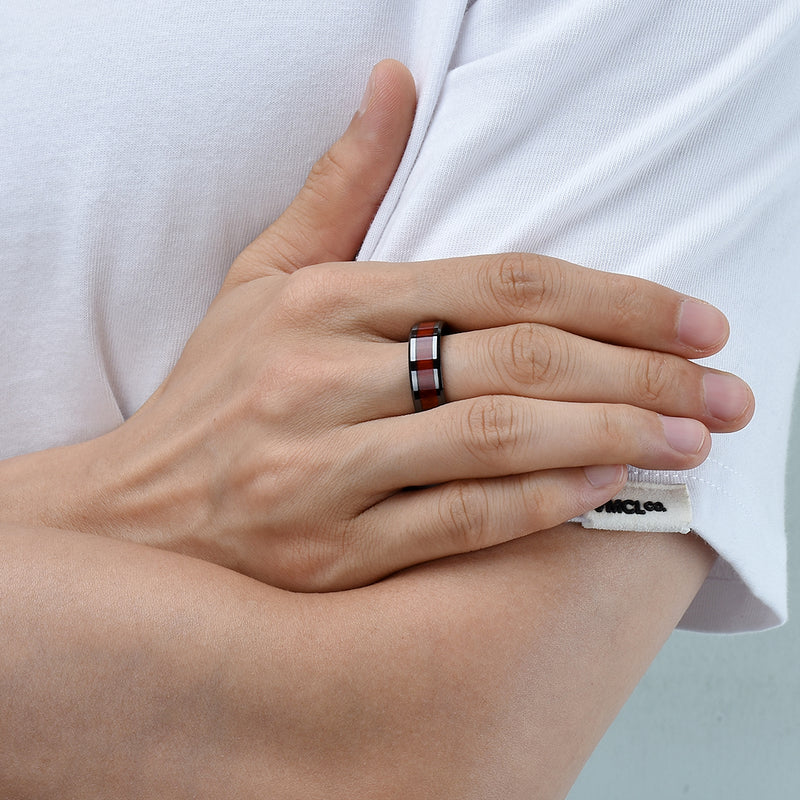 King Will nature&trade; 7mm ceramic ring