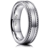 King Will CLASSIC&trade; 6mm stainless steel ring