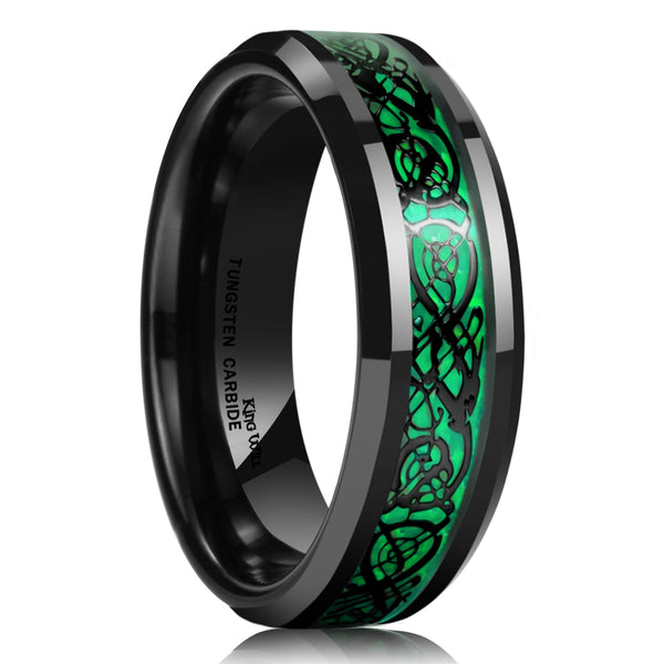 King Will DRAGON&trade; 5mm tungsten ring