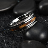 King Will NATURE&trade; 8mm stainless steel ring