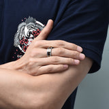 King Will NATURE&trade; 8mm stainless steel ring