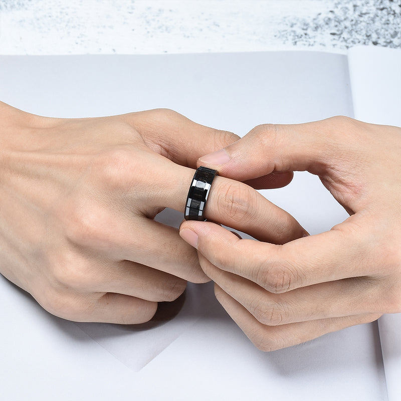 King Will NATURE&trade; 8mm ceramic ring