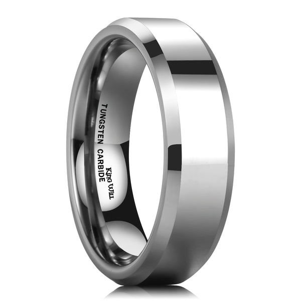 King Will CLASSIC&trade; 6mm tungsten ring