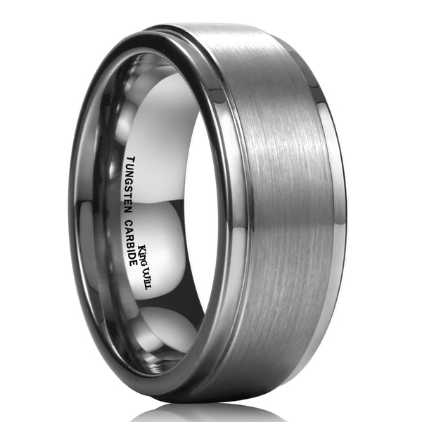 King Will CLASSIC&trade; 8mm tungsten ring