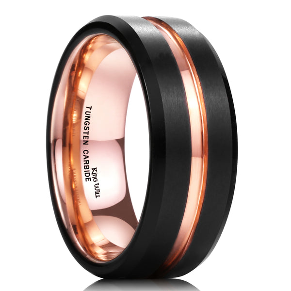 King Will LOOP&trade; 8mm tungsten ring