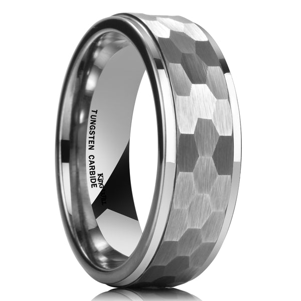 King Will CLASSIC&trade; 8mm tungsten ring