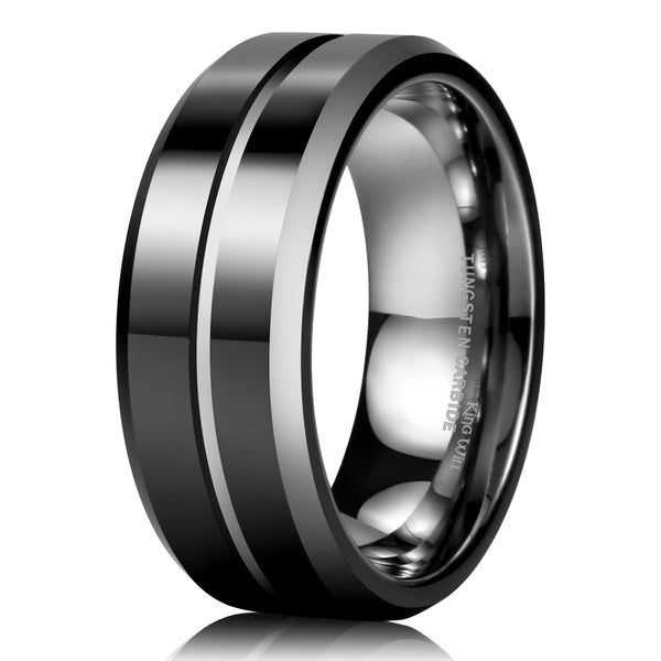 King Will LOOP&trade; 8mm tungsten ring