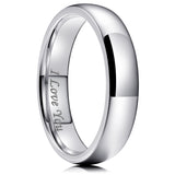 King Will CLASSIC&trade; 6mm stainless steel ring