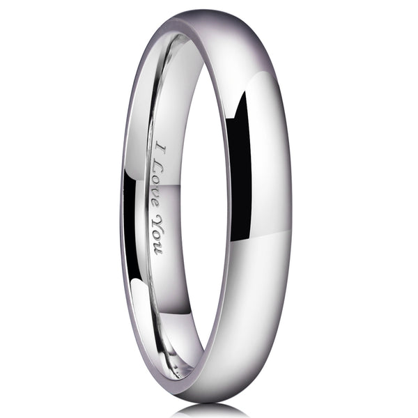 King Will CLASSIC&trade; 4mm stainless steel ring