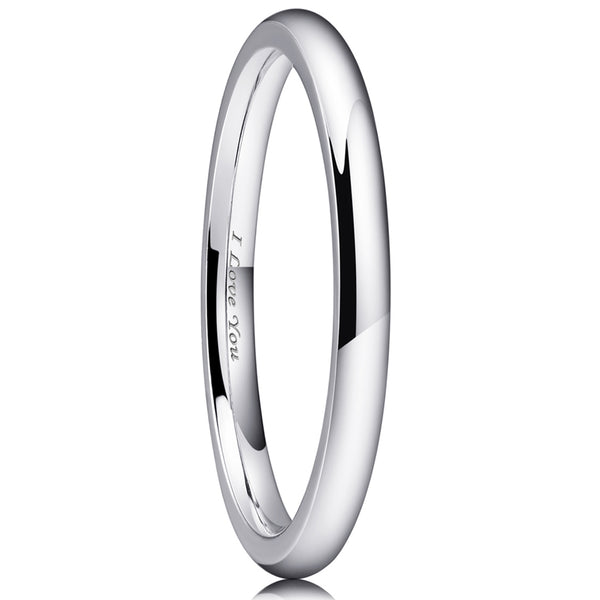 King Will CLASSIC&trade; 2mm stainless steel ring