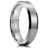 King Will CLASSIC&trade; 6mm stainless steel ring