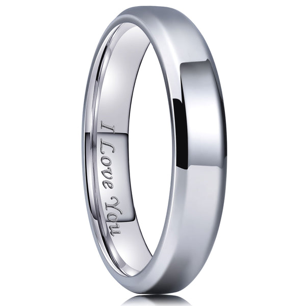 King Will CLASSIC&trade; 4mm stainless steel ring