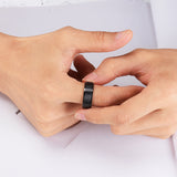 King Will BASIC&trade; 8mm stainless steel ring