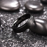 King Will BASIC&trade; 6mm stainless steel ring