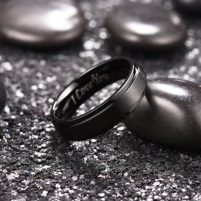 King Will BASIC&trade; 6mm stainless steel ring