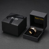 King Will STEAMPUNK&trade; 8mm stainless steel ring