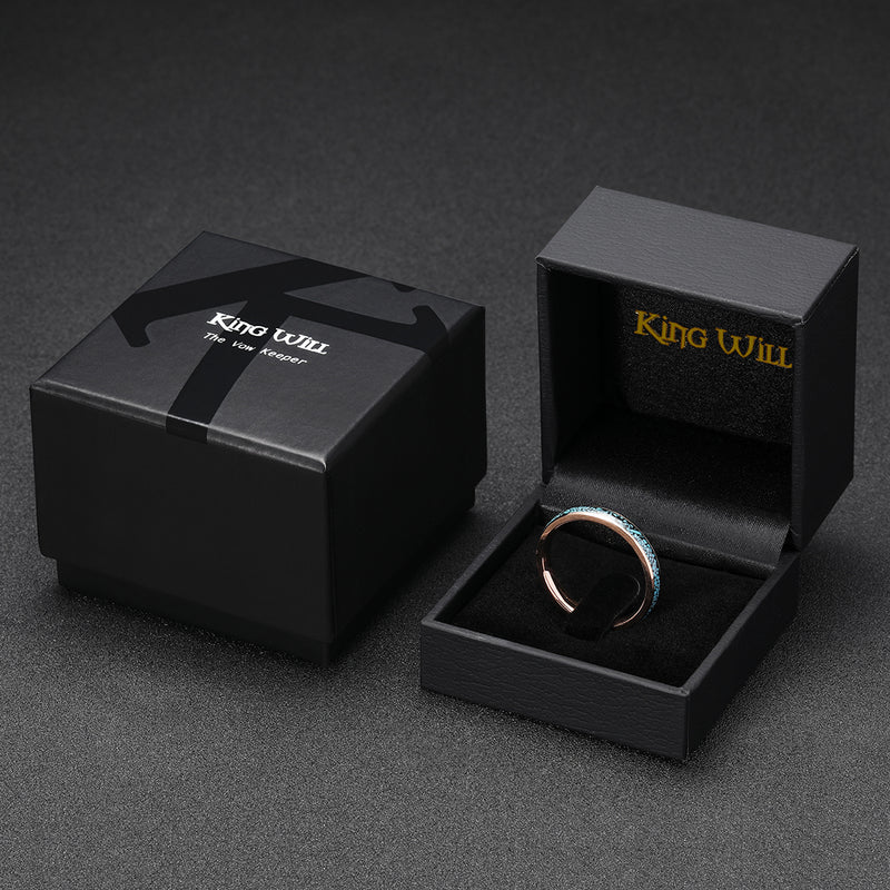 King Will GALAXY&trade; 4mm stainless steel ring