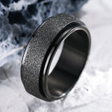 King Will INTERTWINE&trade; 8mm spinner ring