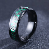 King Will STEAMPUNK&trade; 8mm stainless steel ring