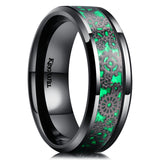 King Will STEAMPUNK&trade; 8mm stainless steel ring