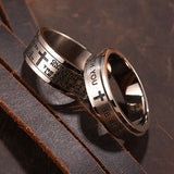 King Will INTERTWINE&trade; 6mm titanium ring