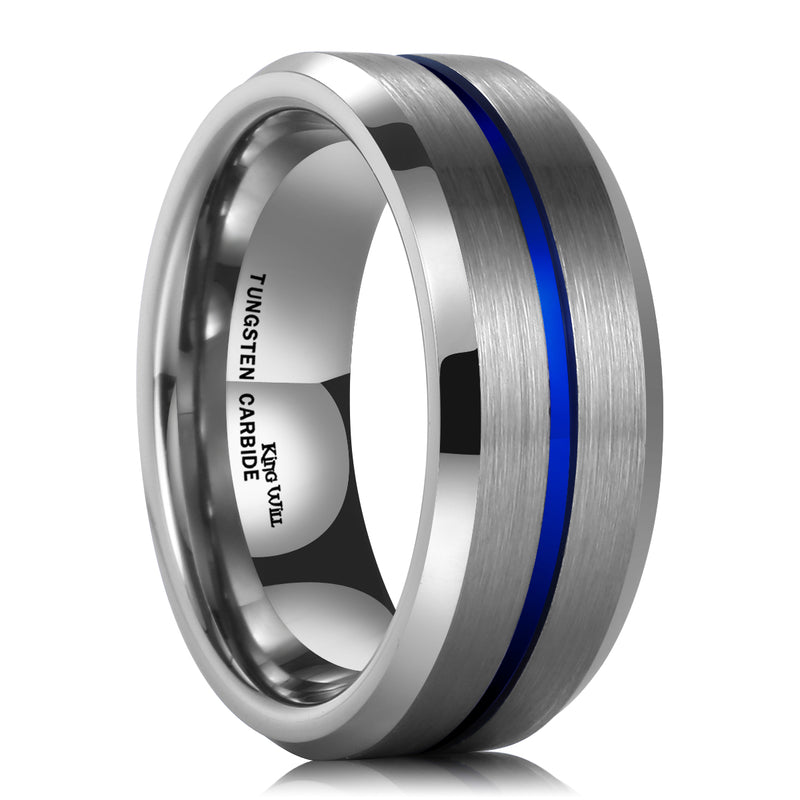 King Will LOOP&trade; 8mm tungsten ring