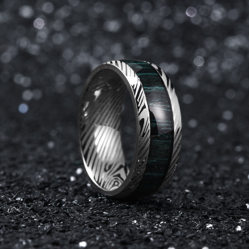 King Will NATURE&trade; 8mm titanium ring