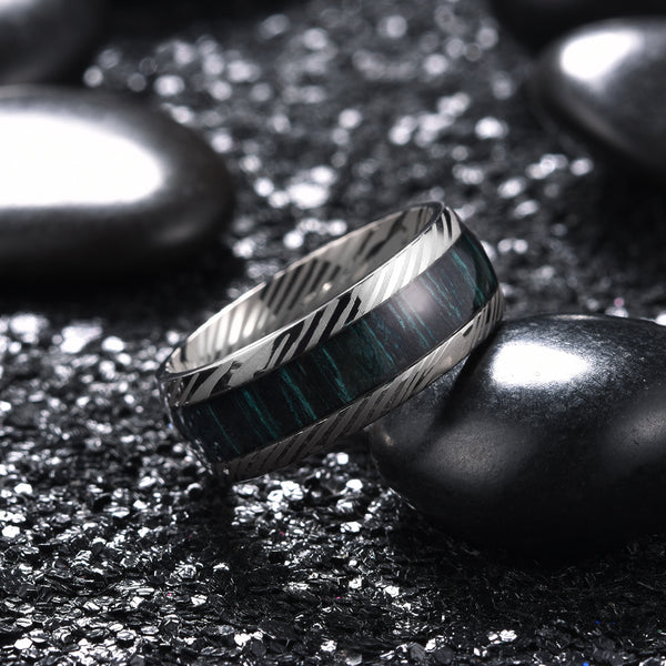 King Will NATURE&trade; 8mm titanium ring