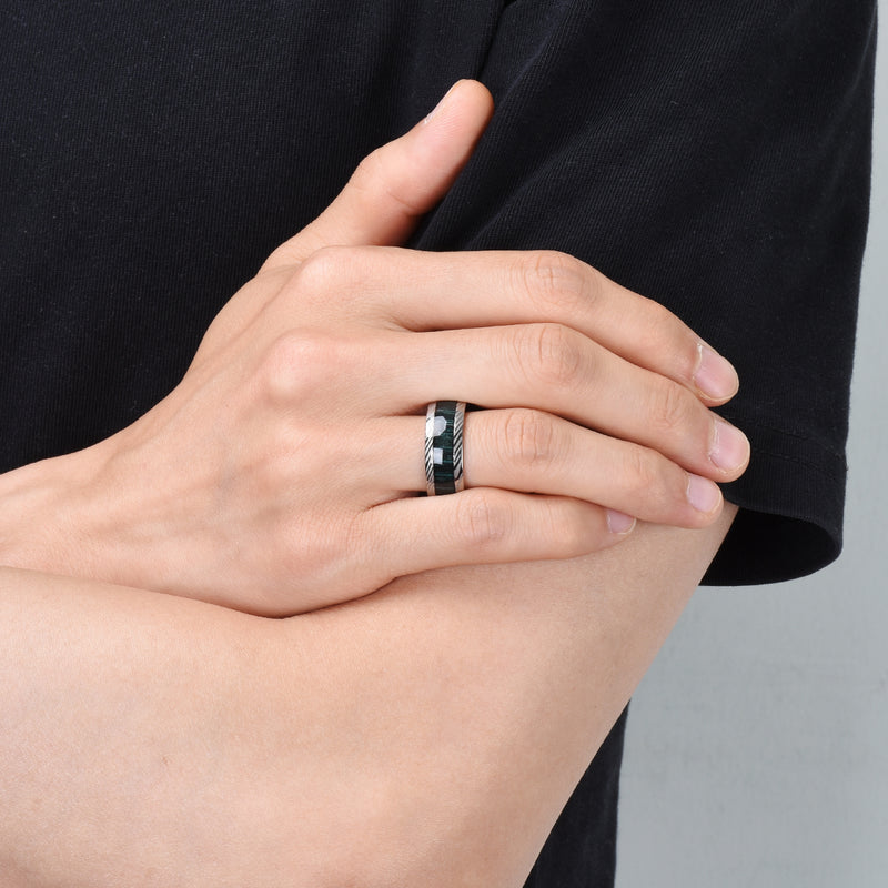 King Will NATURE&trade; 8mm titanium ring