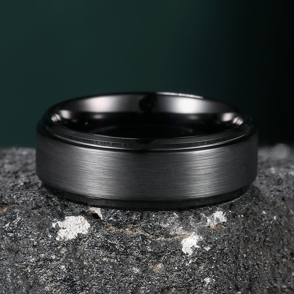 King Will BASIC&trade; 8mm tungsten ring