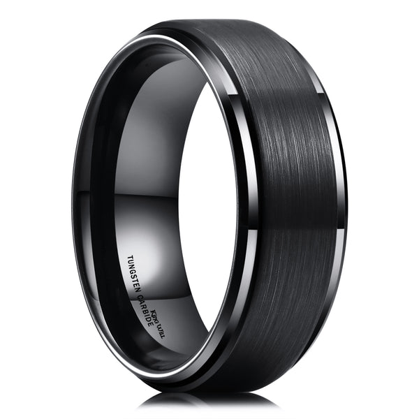 King Will BASIC&trade; 8mm tungsten ring