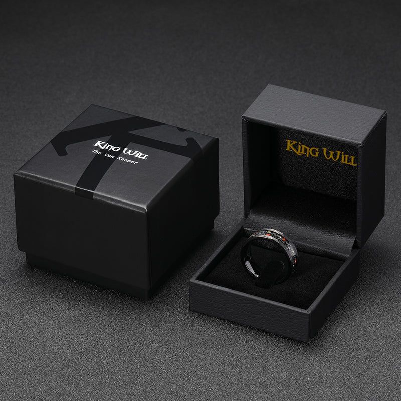 King Will GALAXY&trade; 8mm tungsten ring
