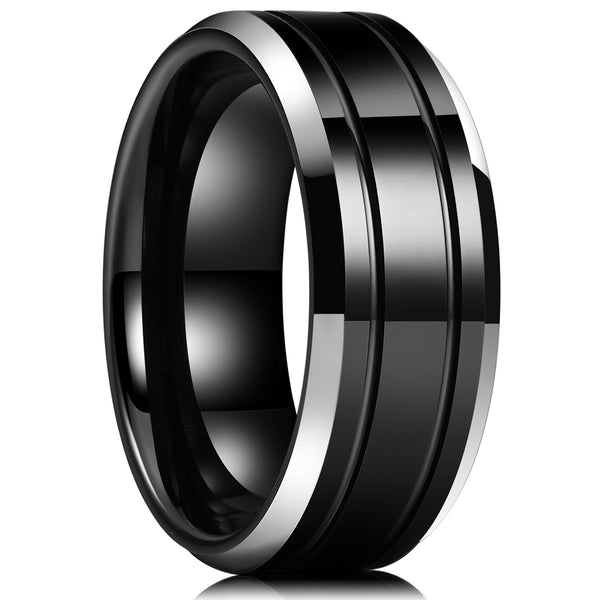 King Will LOOP&trade; 8mm tungsten ring