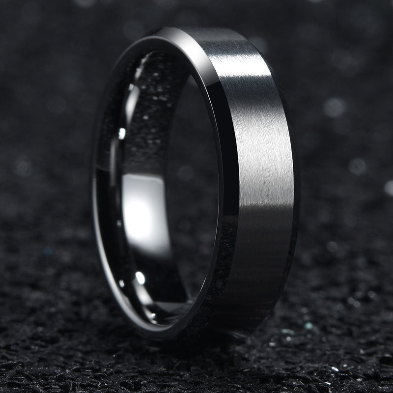 King Will CLASSIC&trade; 6mm tungsten ring