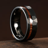 King Will NATURE&trade; 8mm tungsten ring