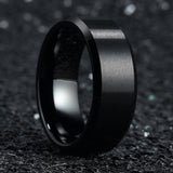 King Will BASIC&trade; 8mm tungsten ring