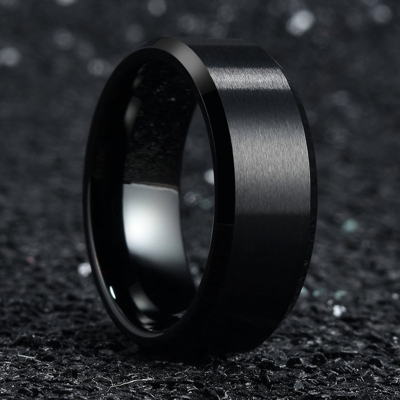 King Will BASIC&trade; 8mm tungsten ring