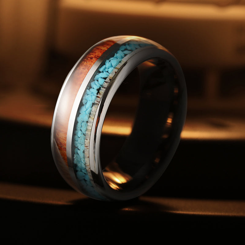 King Will Nature&trade; 8mm tungsten ring