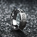 King Will GEM&trade; 8mm tungsten ring