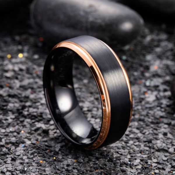 King Will DUO™ 8mm tungsten ring – King Will Rings