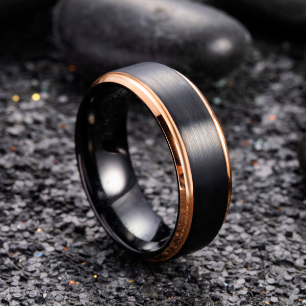 King Will DUO&trade; 8mm tungsten ring