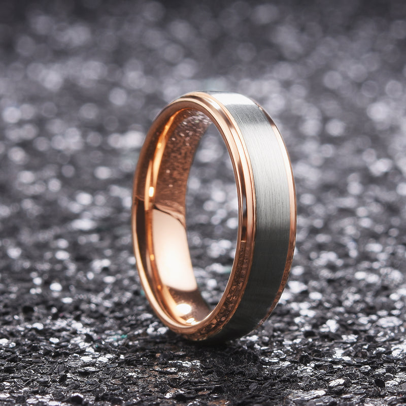 King Will DUO&trade; 6mm tungsten ring