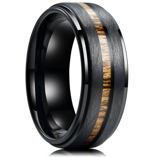 King Will NATURE&trade; 8mm tungsten ring