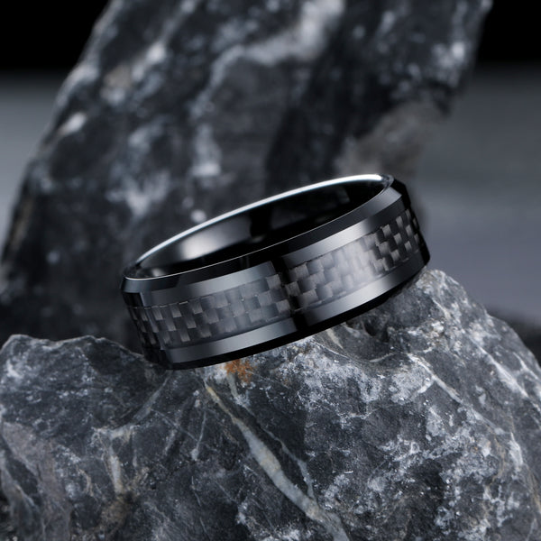 King Will GENTLEMAN&trade; 8mm tungsten ring