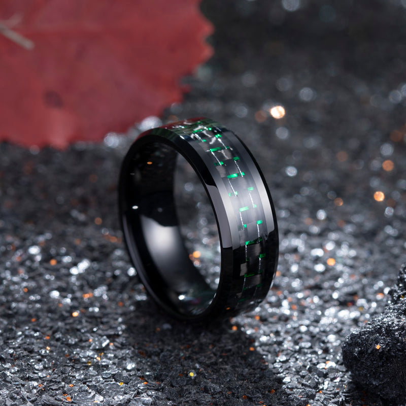 King Will GENTLEMAN&trade; 8mm tungsten ring