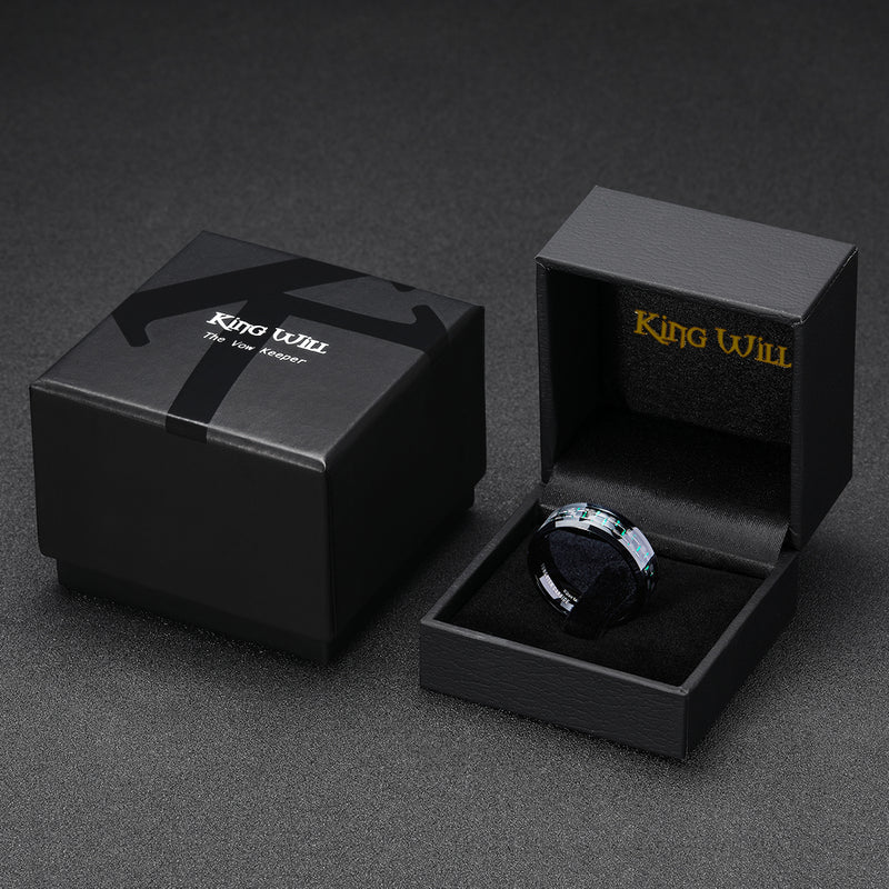 King Will GENTLEMAN&trade; 8mm tungsten ring