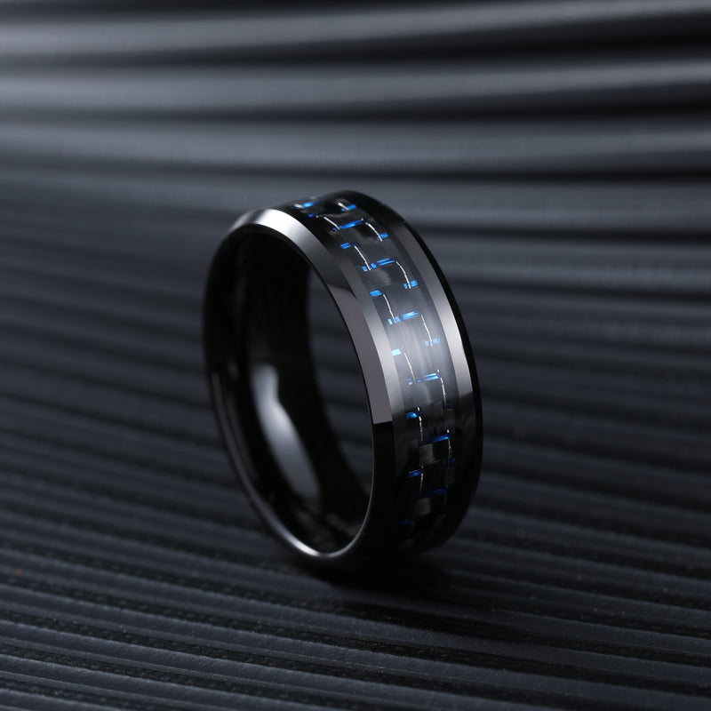 King Will GENTLEMAN&trade; 8mm tungsten ring