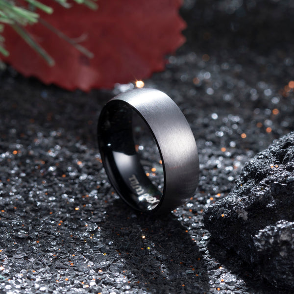 King Will DUO&trade; 8mm tungsten ring